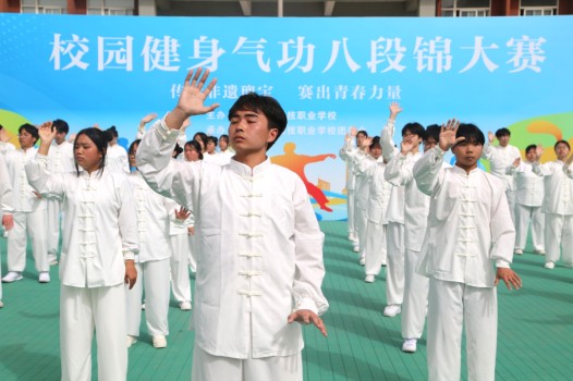 一招一式皆非遗！八段锦赛场掀起文化传承热潮(图4)