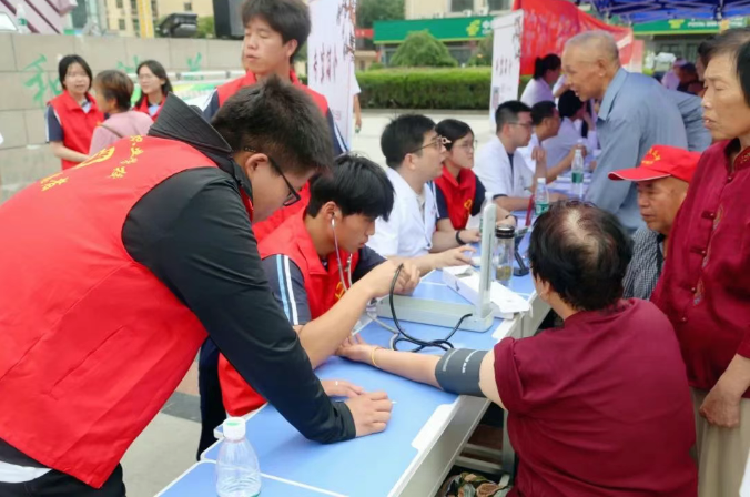我校联合三甲医院开展大型义诊 惠及鄠邑区群众(图6)